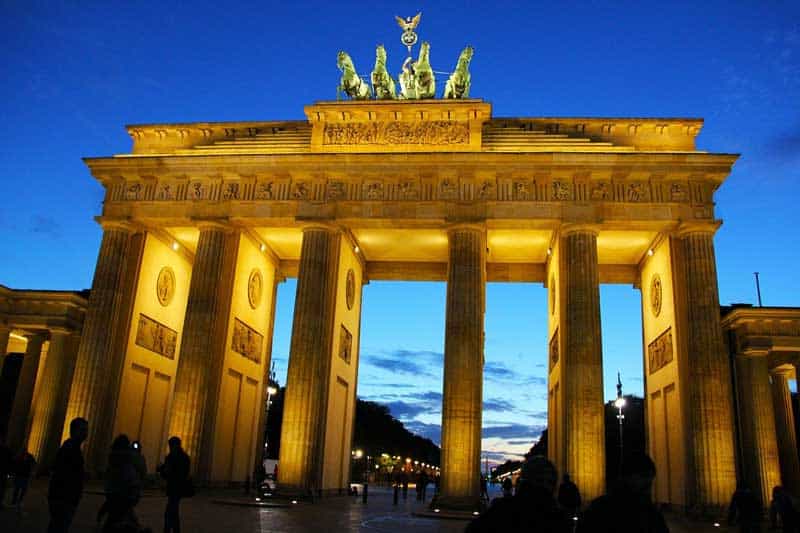 Bild zeigt Brandenburger Tor in Berlin